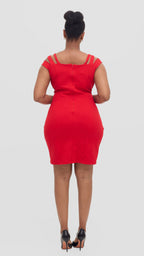 Zosa Red Sarafina Official Dress.